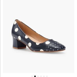 Claire Square Toe Pumps-Dot/ Talbots size 8M